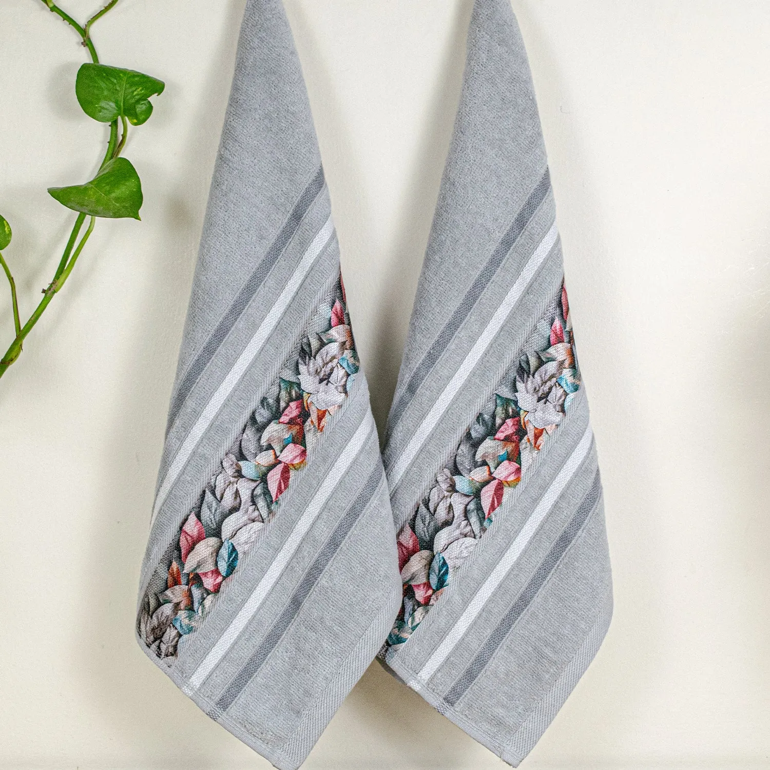 Oriental 450 GSM Bath Towels Set Of 4 | Ultra Soft & Highly Absorbent Towels