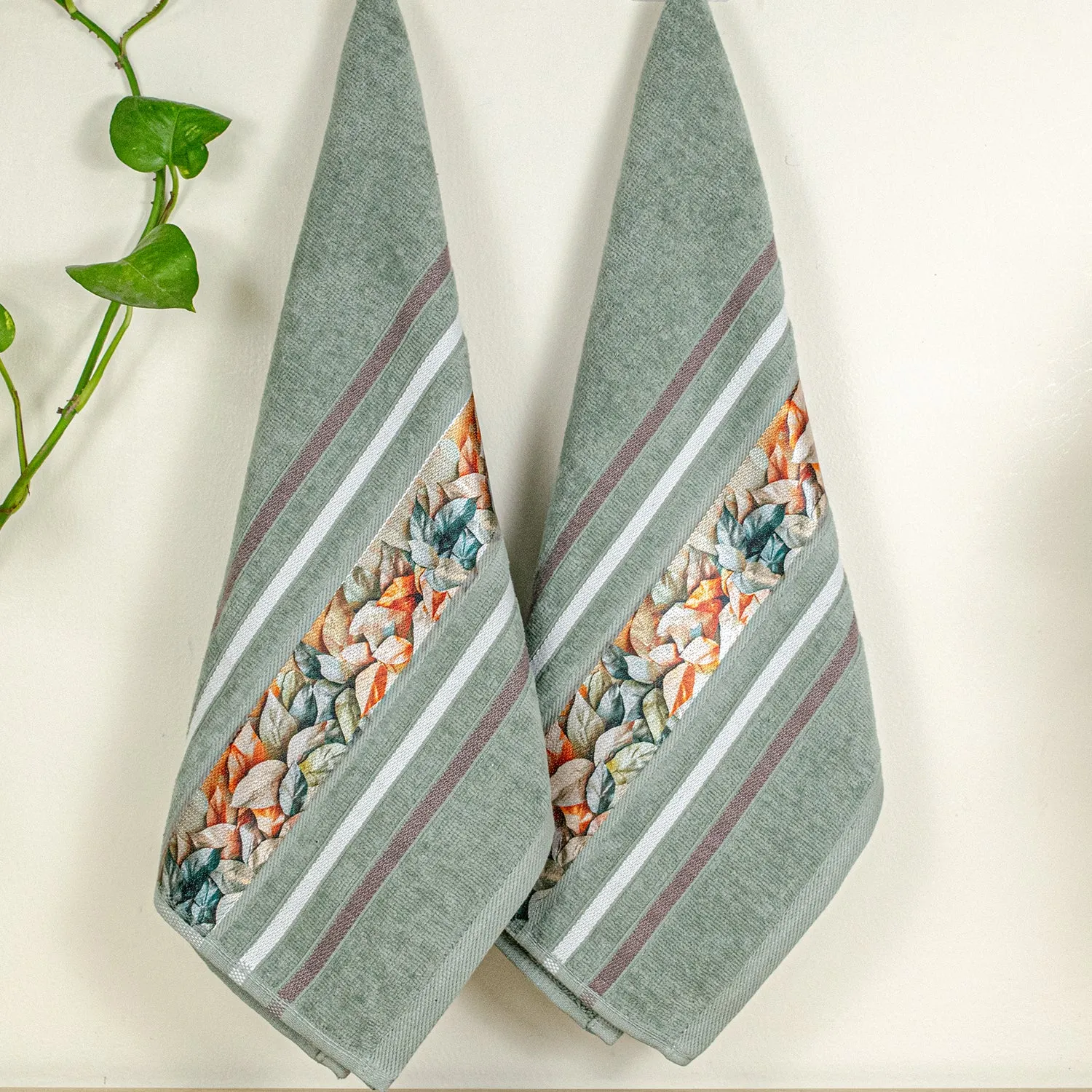 Oriental 450 GSM Bath Towels Set Of 4 | Ultra Soft & Highly Absorbent Towels