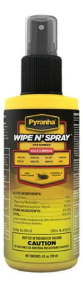 Pyranha Wipe N&apos; Spray for Horses