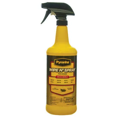 Pyranha Wipe N&apos; Spray for Horses