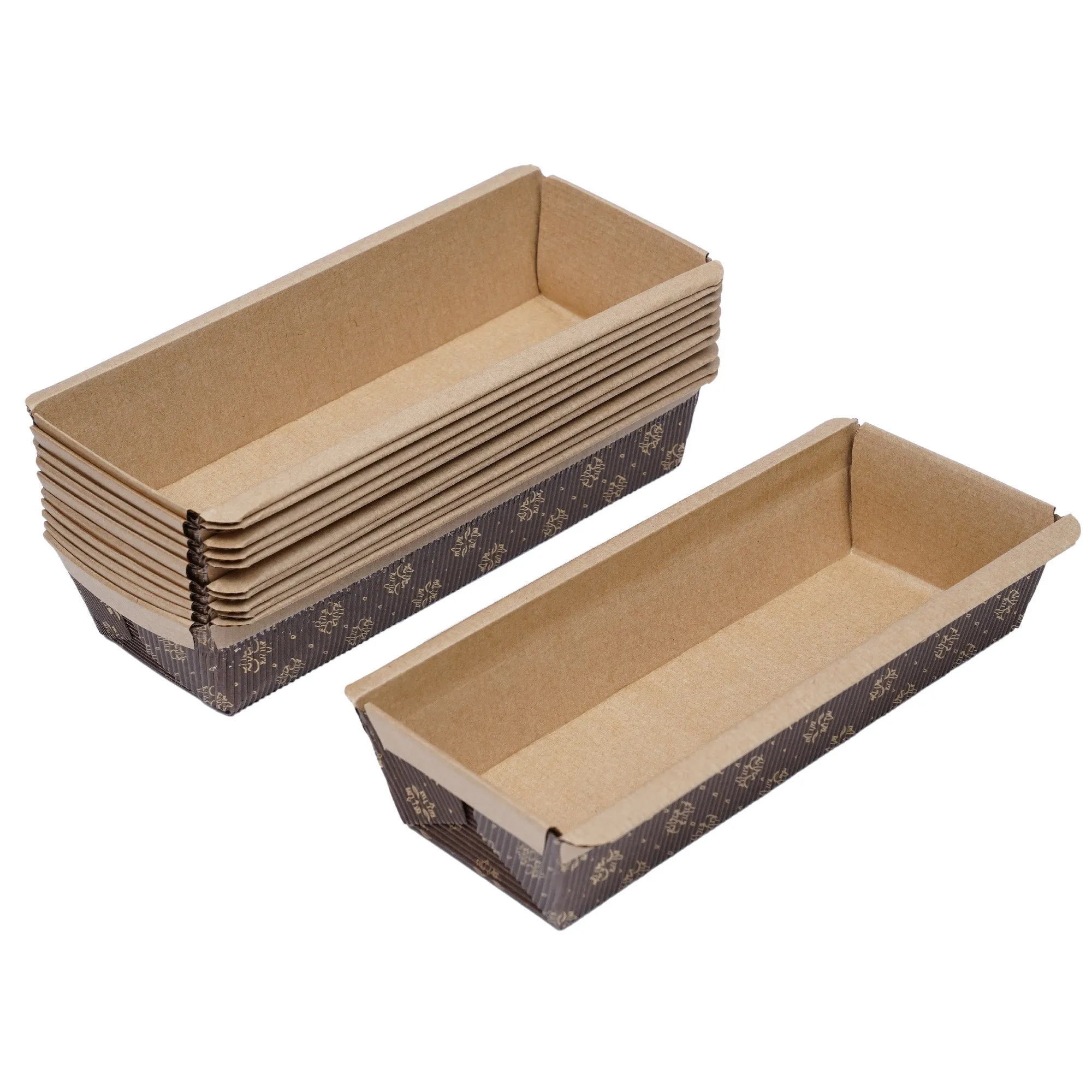 Rectangular Paper Loaf Pans | For 300 grams
