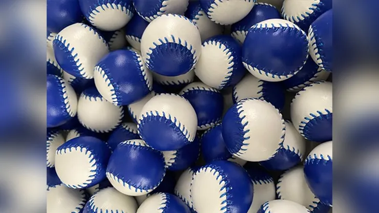 Set of 4 Leather Balls for Cups and Balls by Leo Smetsers - Supply