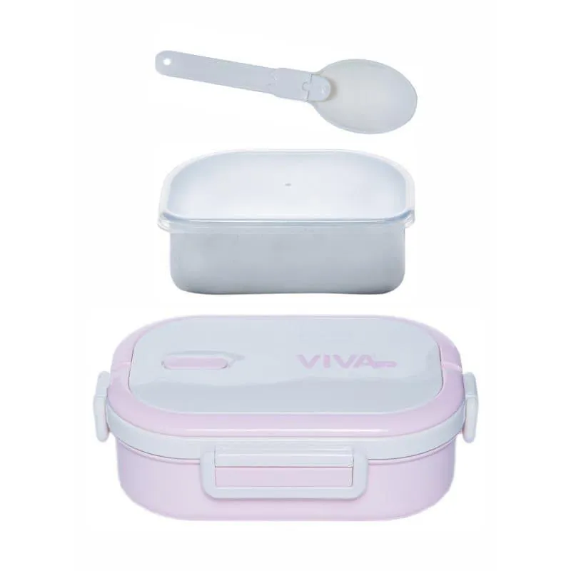 Shapey Lunch Box (White & Pink)