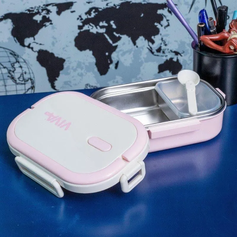 Shapey Lunch Box (White & Pink)