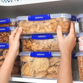 Sistema Clear Rectangular Container 2.2L
