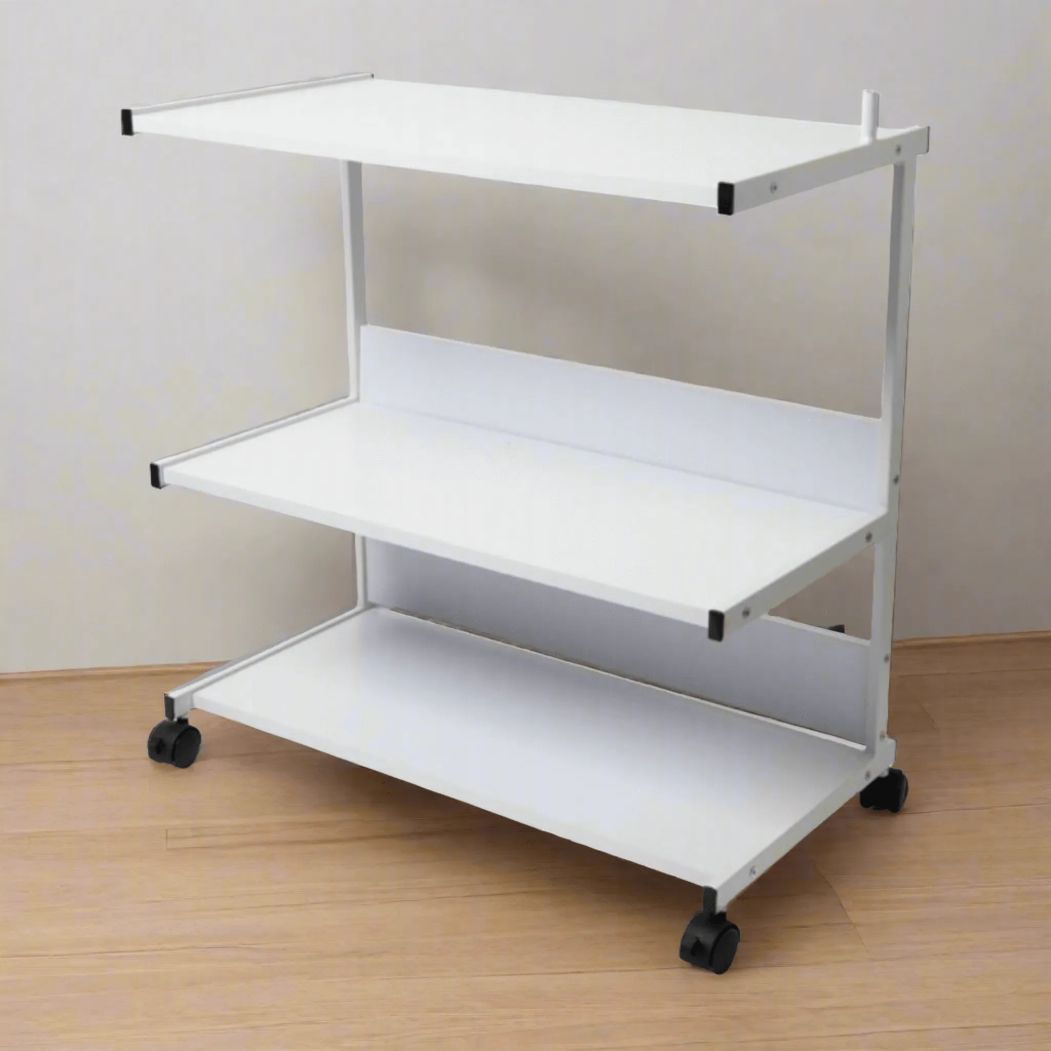 SkinMate Trio Long 3 Shelf Salon Trolley