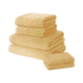 So Soft 6 Piece Towel Bale Ochre 2 Face, 2 Hand, 2 Bath