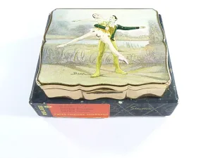 Stratton Musical Powder Box Ballet Themed Lara's Theme Doctor Zhivago