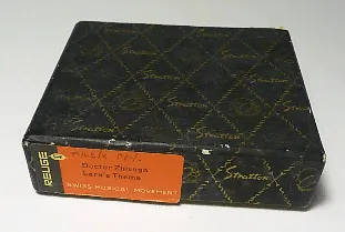 Stratton Musical Powder Box Ballet Themed Lara's Theme Doctor Zhivago