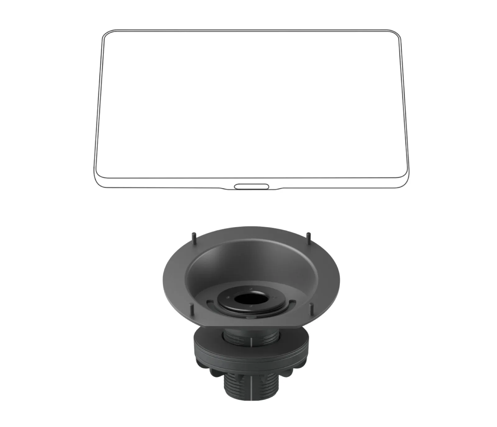 Tap Riser Mount