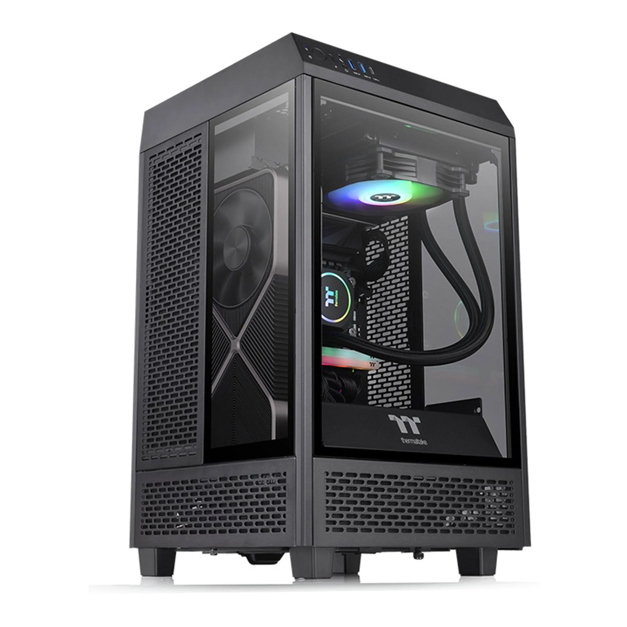 Thermaltake CA-1R3-00S1WN-00 The Tower 100 Mini-ITX Chassis