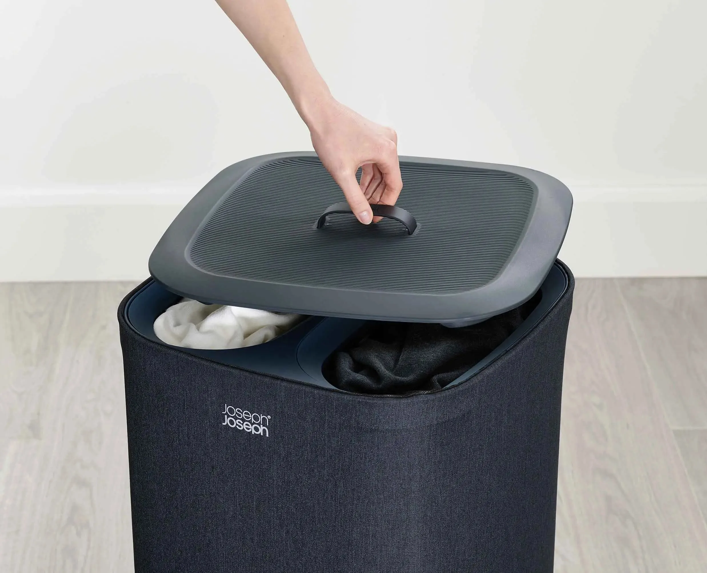Tota 60L Black Laundry Separation Basket