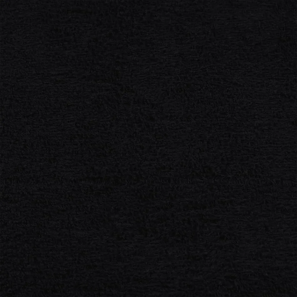 Towels 2 pcs Black 100x200 cm 360 gsm 100% Cotton