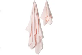 Ultra Soft 2 Piece Bamboo Towel Set (Cotton Candy)