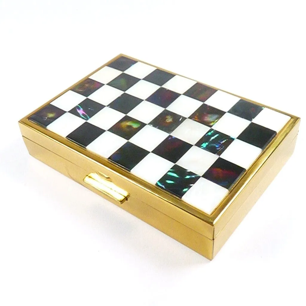 Unused Boxed Vintage Clover Music Box Plays Invitation To Waltz 1950s
