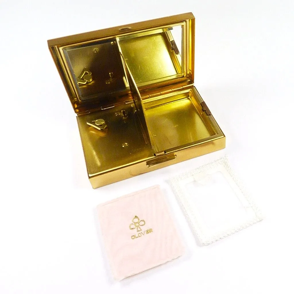 Unused Boxed Vintage Clover Music Box Plays Invitation To Waltz 1950s