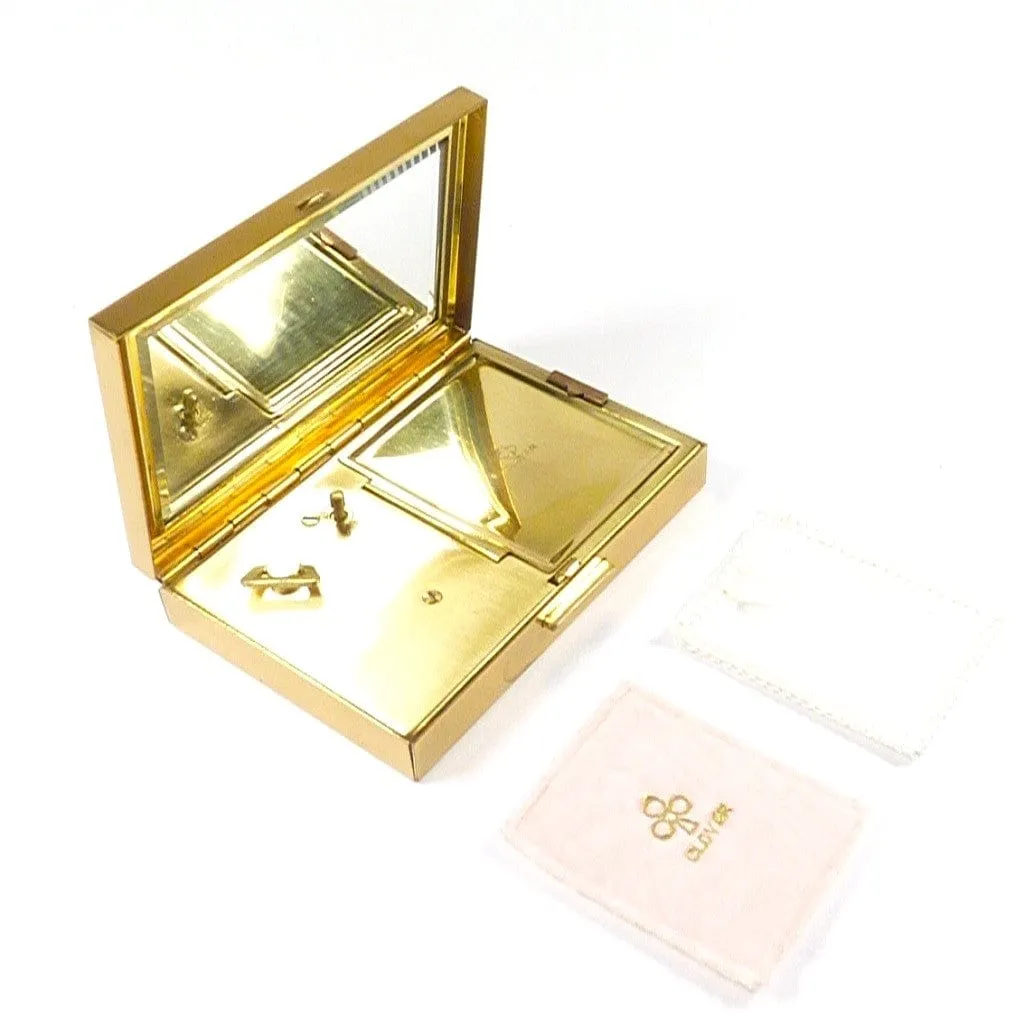 Unused Boxed Vintage Clover Music Box Plays Invitation To Waltz 1950s
