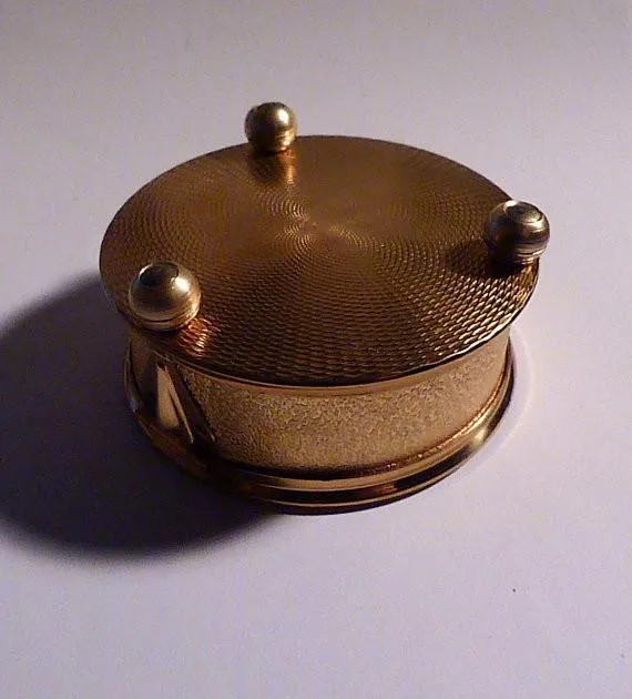Vintage P & O powder bowl The Peninsular and Oriental Steam Navigation Company souvenirs