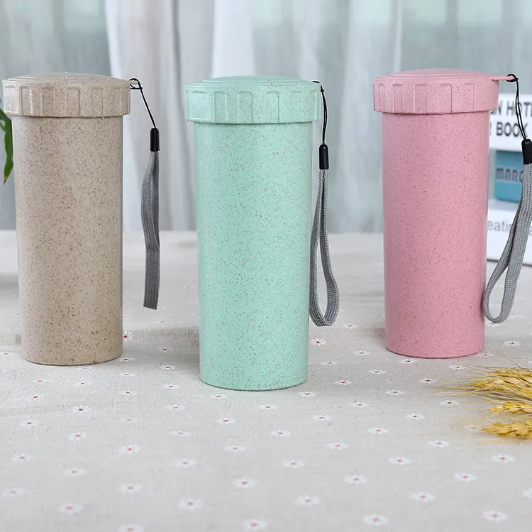 wheat fiber portable plastic cups