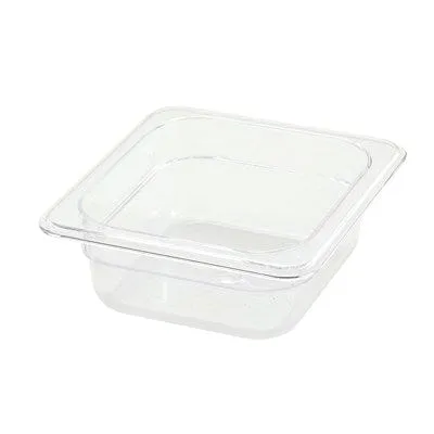 Winco SP7602 Poly-Ware Food Pan 1/6 Size 2-1/2 Inch Deep for Versatile Kitchen Use | Denson CFE