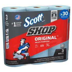 Wipers - Scott® Shop Towels Original™ (Case of 30 Rolls), 75143