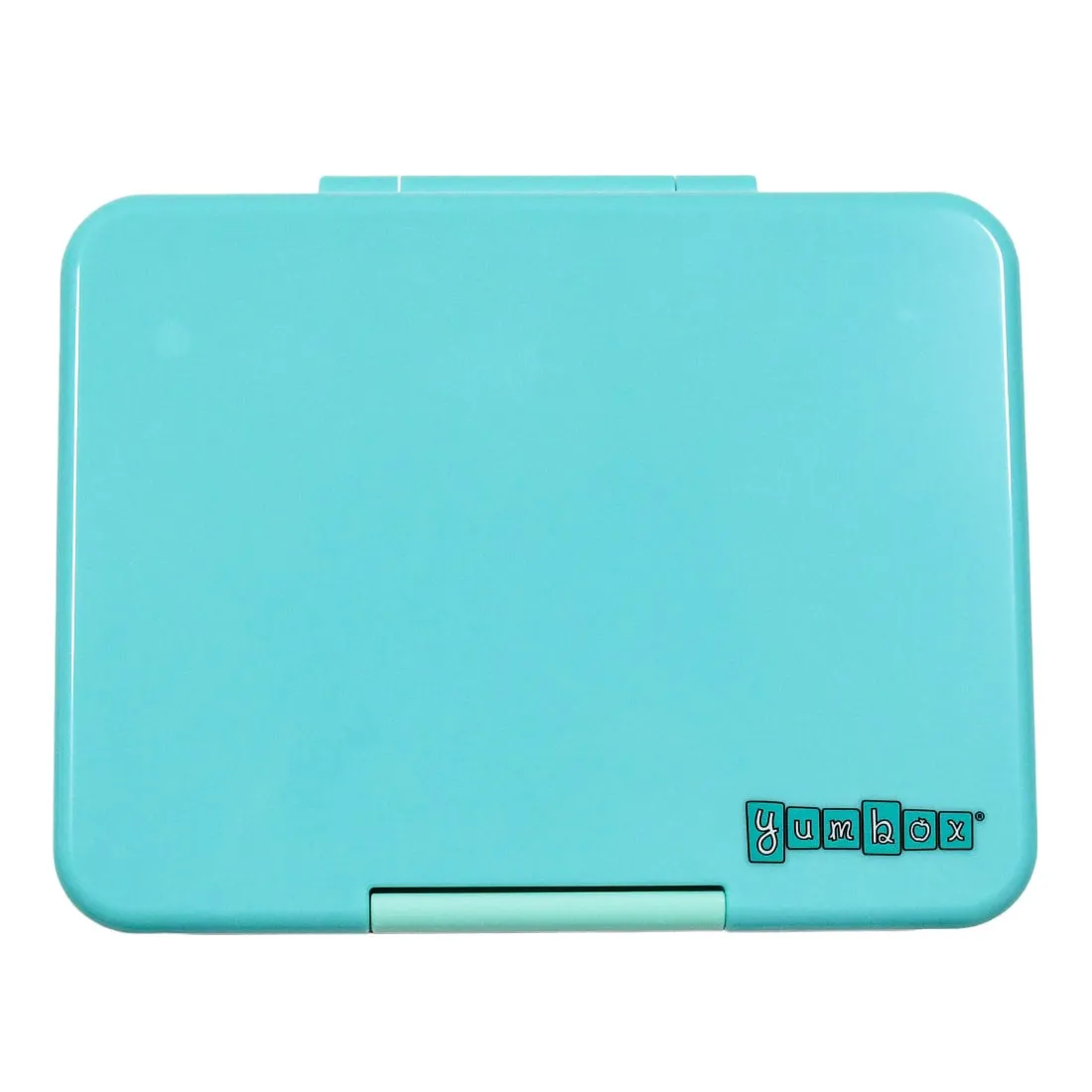 Yumbox Mini Snack 3-Compartment Lunch Box - Misty Aqua Toucan