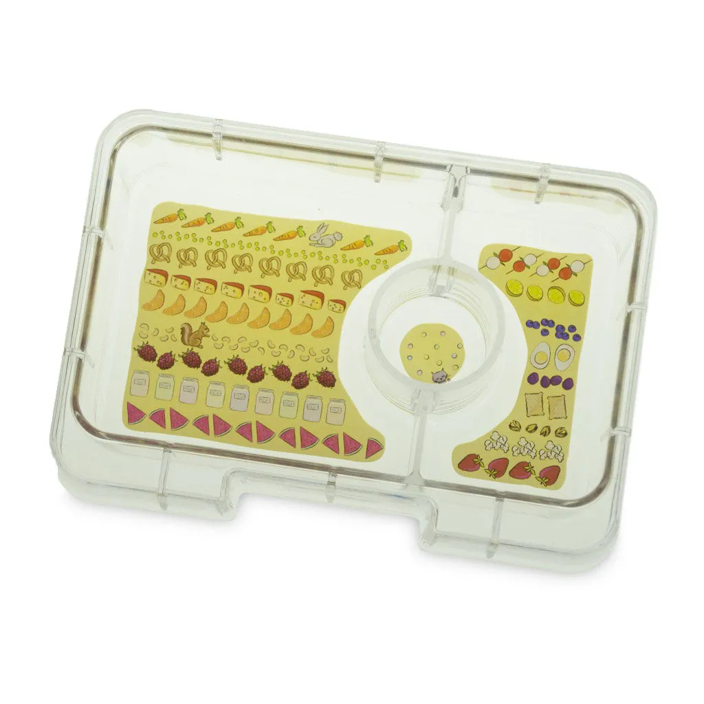 Yumbox Mini Snack Ciel Blue 3-Compartment Lunch Box