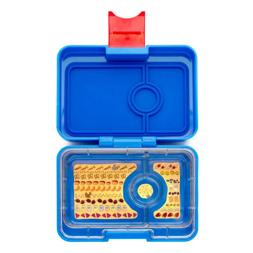 Yumbox Mini Snack Ciel Blue 3-Compartment Lunch Box
