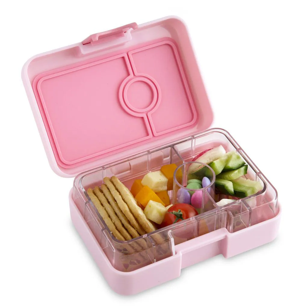 Yumbox Mini Snack Coco Pink 3-Compartment Lunch Box