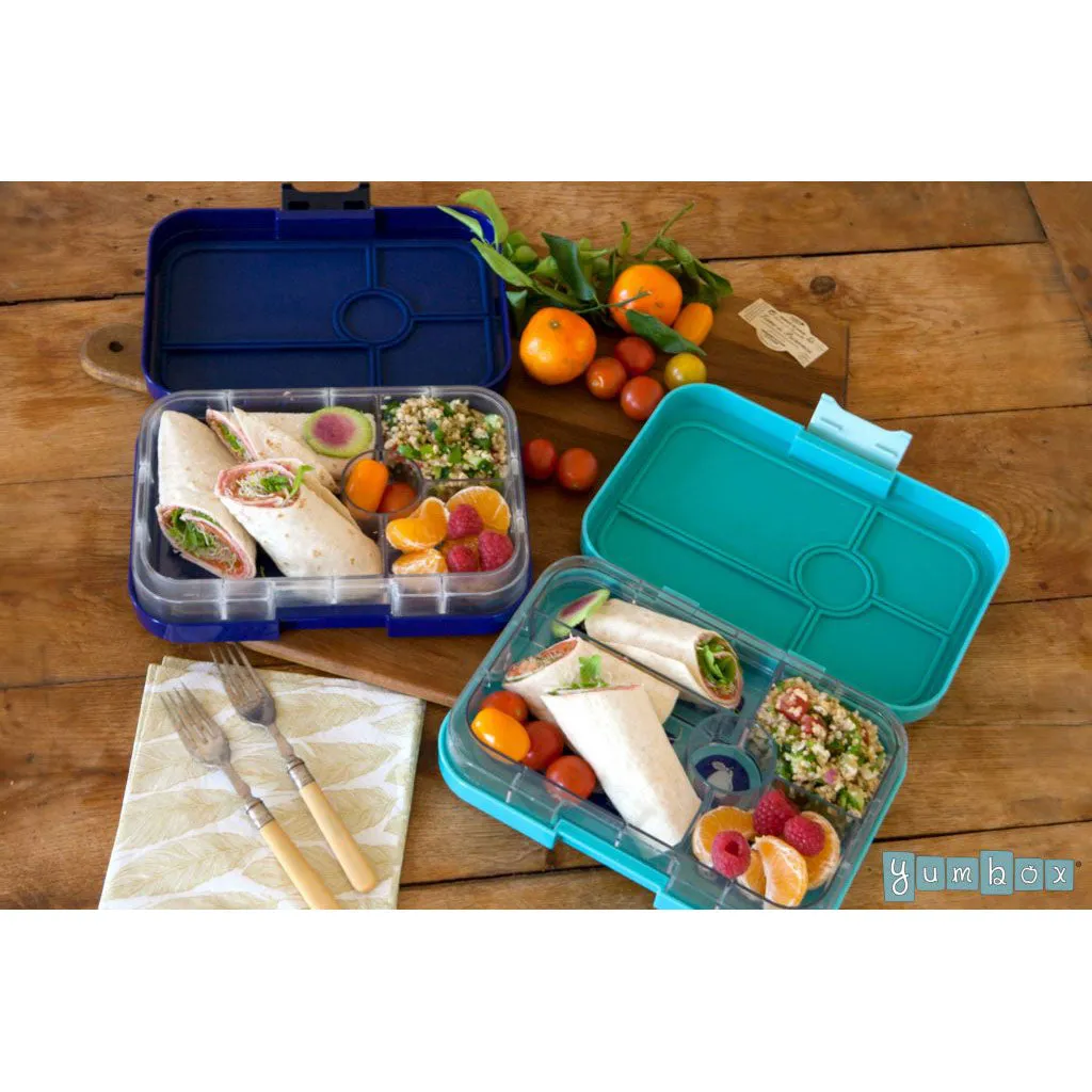 Yumbox Original with Rocket Tray Neptune Blue 6-Compartment Lunch Box