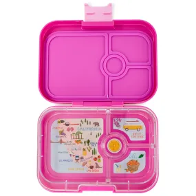 Yumbox Panino Malibu Purple Vintage California 4 Compartment Lunch Box