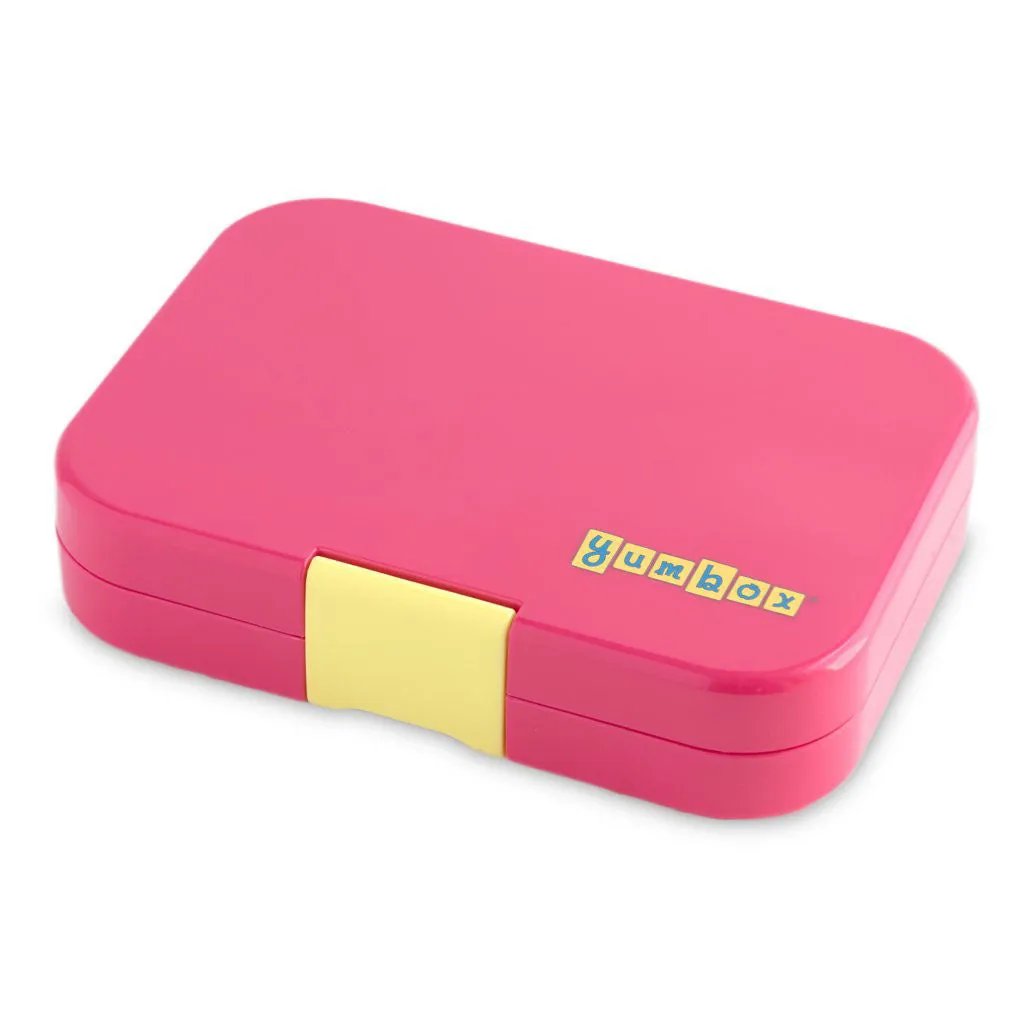 Yumbox Panino with Emoji Tray Kawaii Pink 4-Compartment Lunch Box